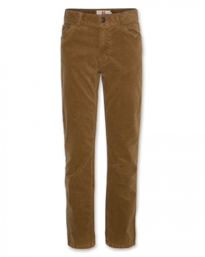 Adam 5-pocket cord pants 000830 - Brown