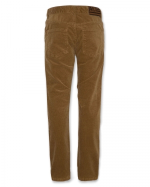Adam 5-pocket cord pants 000830 - Brown
