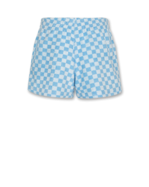 Leni check shorts 704 - Light blu