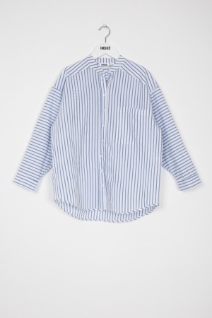 Striped shirt Sky blue