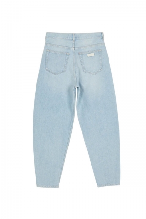 Slouchy fit jeans Bleached blue