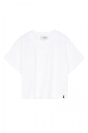 Cropped t-shirt White