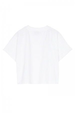Cropped t-shirt White