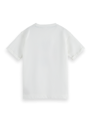 Skate-fit SS artwork tee 0001 - Off whit