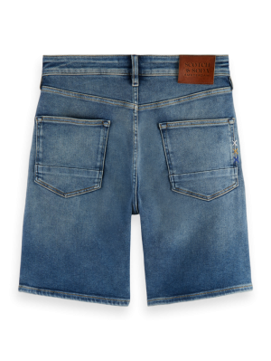 Strummer slim fit shorts 5294 - Blauw bl