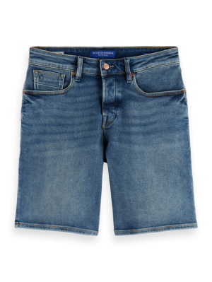 Strummer slim fit shorts 5294 - Blauw bl