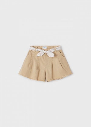 Twill shorts 082 - Ocher