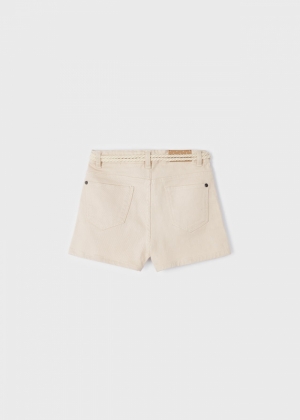 Basic twill shorts 026 - Oat