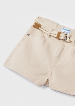 Basic twill shorts 026 - Oat