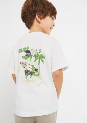 T-shirt SS 023 - Cream
