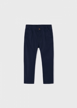 Structured trousers 055 - Navy