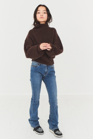 G Verona Knit Sweater 502 - Dark brow