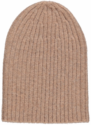 Knitted hat girls 52 - Dune