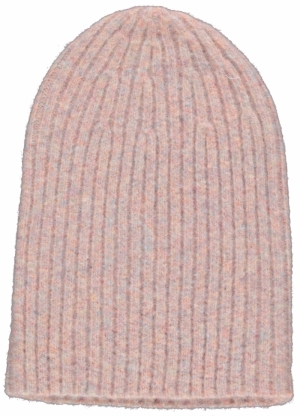 Knitted hat girls 50 - Rose