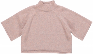Knitted top girls 50 - Rose