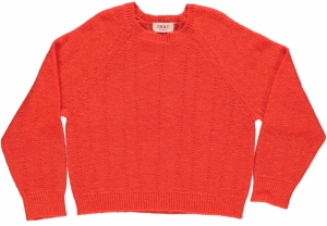 Knitted jumper girls 56 - Orange