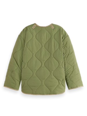 Light-padded reversible jacket 0360 - Military