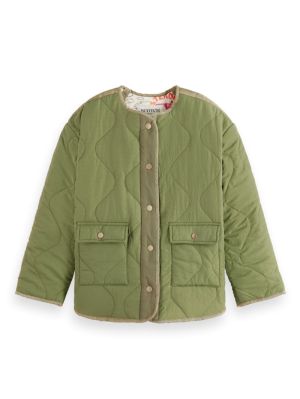 Light-padded reversible jacket 0360 - Military