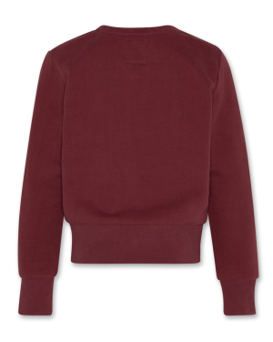 Lana c-neck sweater 660 - Dark red