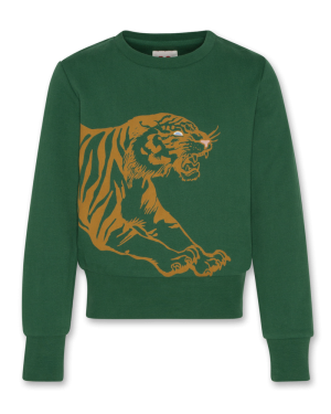Lana c-neck tiger 450 - Green