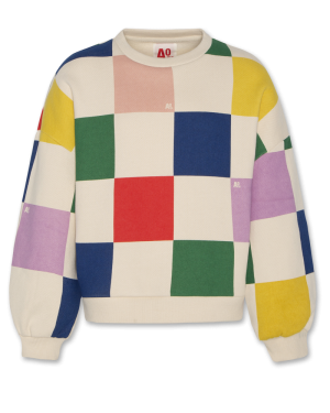 Violeta sweater big check 99 - Multicolou