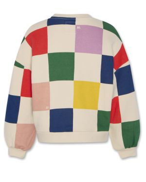 Violeta sweater big check 99 - Multicolou