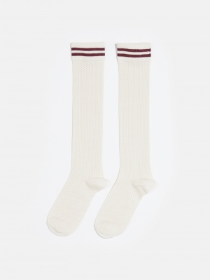 Socks 012 - Ecru