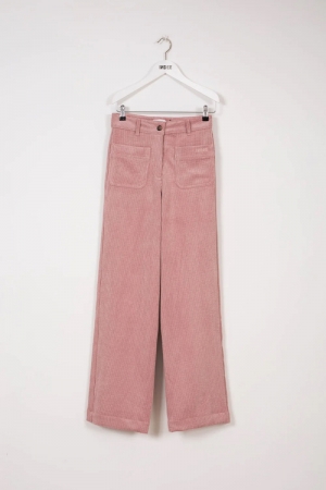 Corduroy trousers Sorbet pink