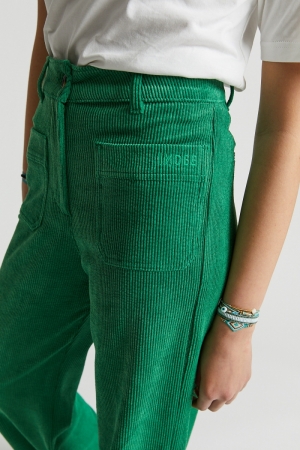 Corduroy trousers Mint green