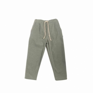 Twill trousers Grey - green