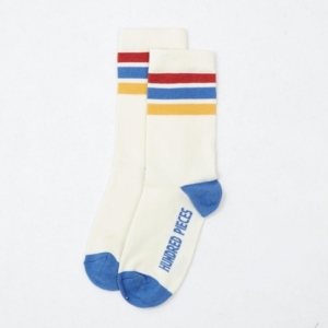 Chausettes classic stripes Off white