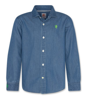 Alan jeans shirt cactus 1020 - Wash lig