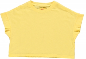 Knitted t-shirt 89 - Yellow